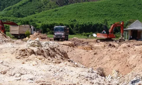 Lấy trộm hàng nghìn mét khối đất, một công ty bị truy thu gần 700 triệu đồng